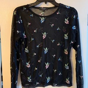 Karen Kane Sheer Shirt